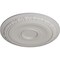 Ekena Millwork Caputo Ceiling Medallion (Fits Canopies up to 6"), Hnd-Painted Ultra Pure White, 24 1/4"OD x 1 1/2"P CM24CAUWF - alternate 4